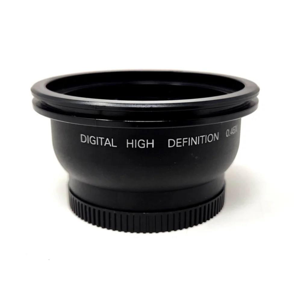 Unbranded 0.45X Super Wide Angle Converter Lens Removable Macro Attachment Photo
